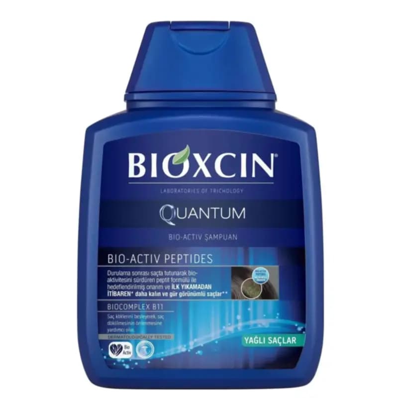 شامپو ضد ریزش کوانتوم بیوکسین _ Bioxcin Quantum Bio Active Shampoo 300Ml