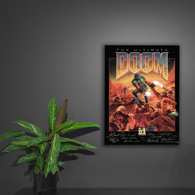 متال پوستر طرح عذاب (Doom)