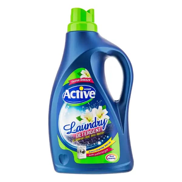 مایع لباسشویی ماشینی اکتیو مدل سبز – 2.5 لیتر — تصویر ۴