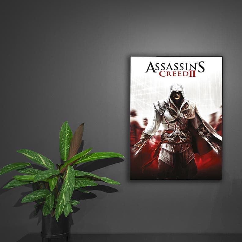 متال پوستر طرح اساسین کرید (assassins creed)