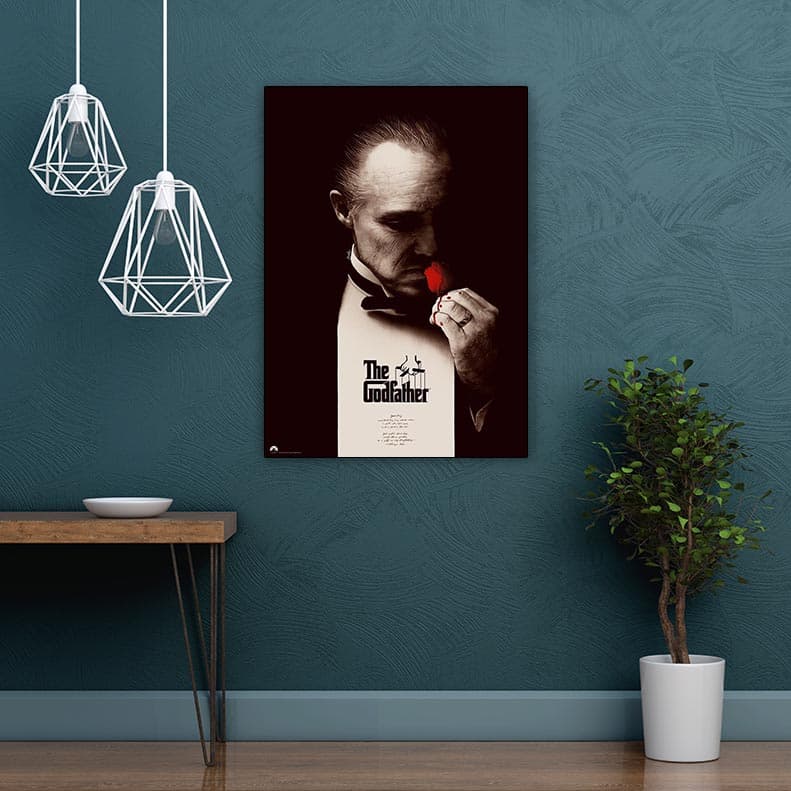 متال پوستر طرح پدرخوانده (The Godfather)