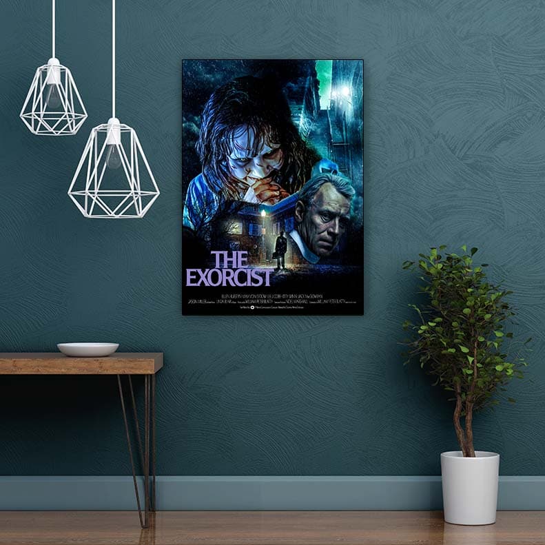 متال پوستر طرح جن گیر (The Exorcist)