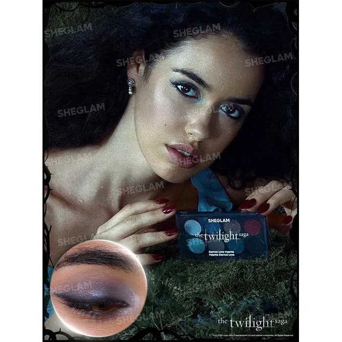 پالت سایه چشم Eternal Love شیگلم Sheglam کالکشن The Twilight Saga — تصویر ۱۰
