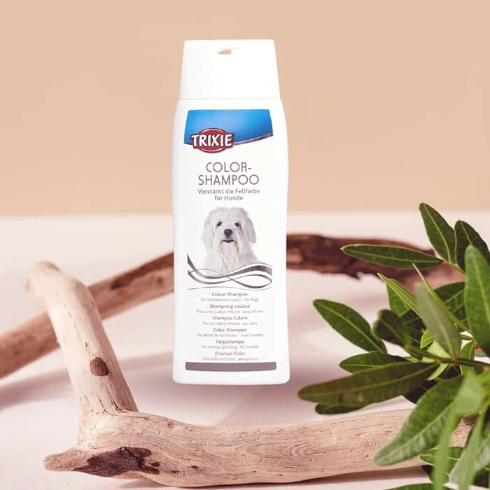 شامپو تریکسی سگ با موهای سفید و روشن وزن 250 میلی لیتر Trixie Color Shampoo — تصویر ۴