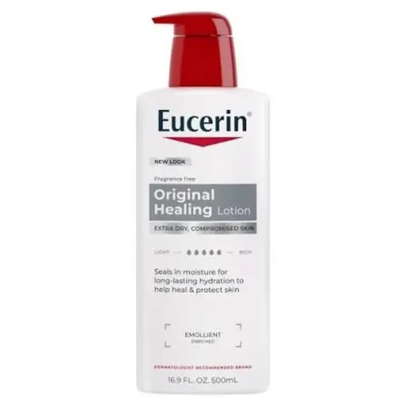 لوسیون مرطوب‌کننده اوسرین مدل Original Healing مناسب پوست‌های بسیار خشک و حساس Eucerin Original Healing Lotion for Extremely Dry, Sensitive Skin