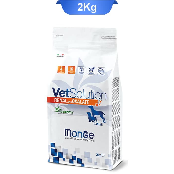 غذای خشک سگ مونژه رنال اگزالات طعم مرغ وزن 2 کیلوگرم Monge VetSolution Renal Oxalate
