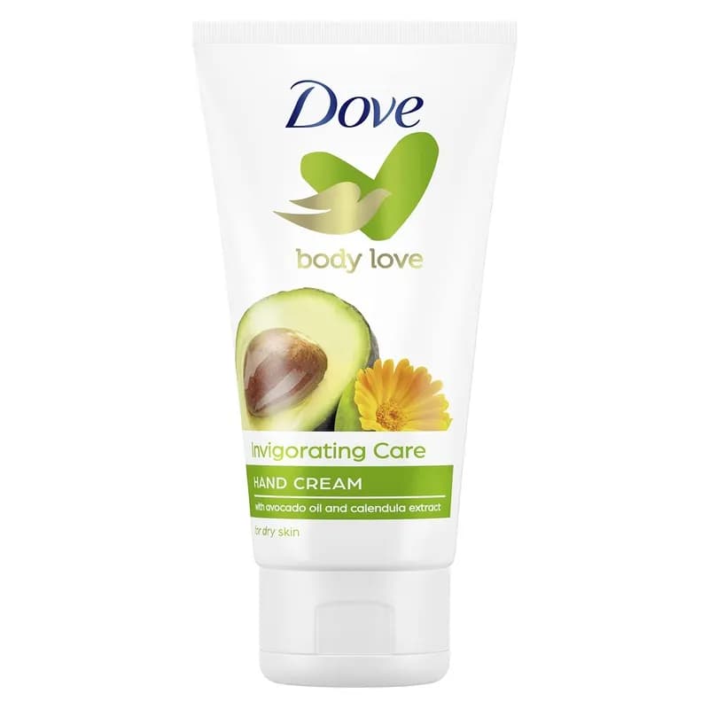 کرم مرطوبکننده دست داو حاوی روغن آووکادو و عصاره گل همیشهبهار حجم 75 میلیلیتر Dove Avocado Oil & Calendula Extract Hand Cream 75ml