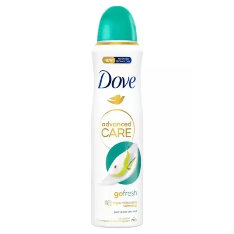 اسپری ضدتعریق داو Advanced Care گلابی و آلوئه‌ورا 250 میل — تصویر ۲