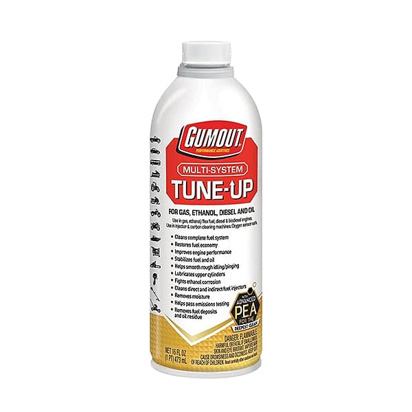 شوینده کامل سیستم سوخت رسانی گام اوت GUMOUT مدل Tune-Up حجم 473 میلی لیتر
