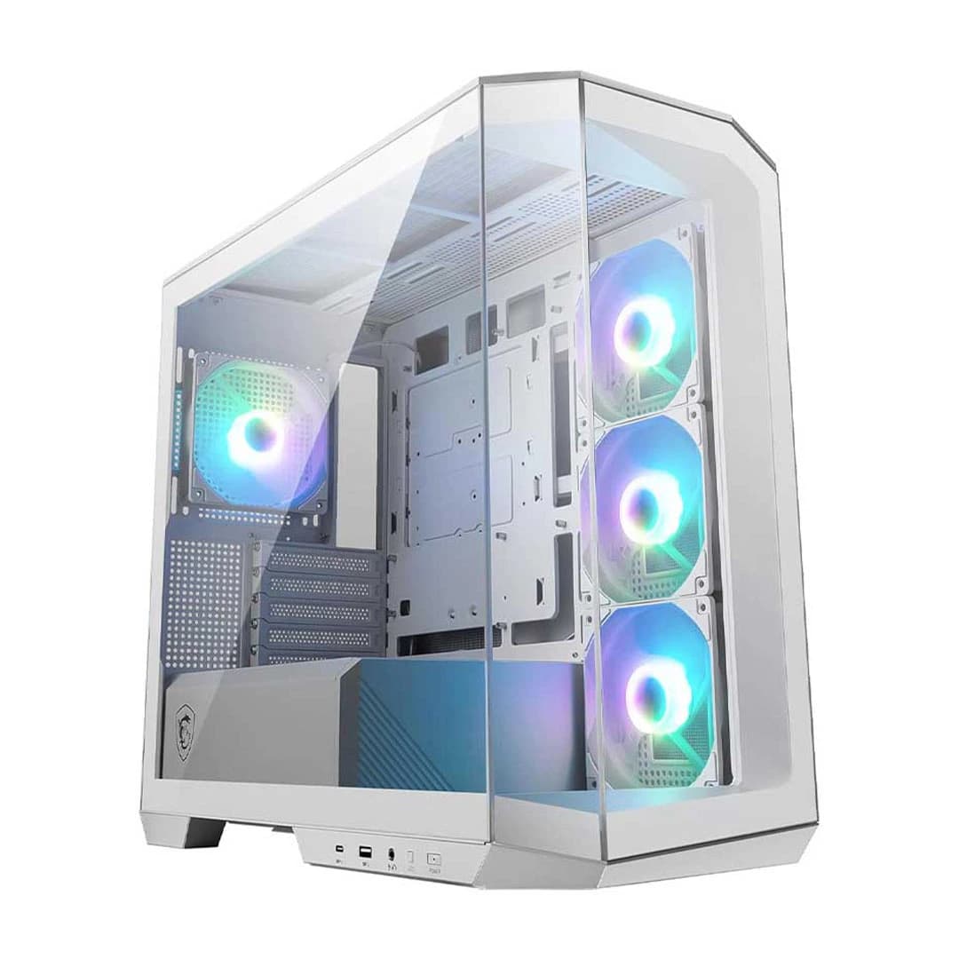 کیس ام اس ای مدل MSI PANO M100R PZ White — تصویر ۲