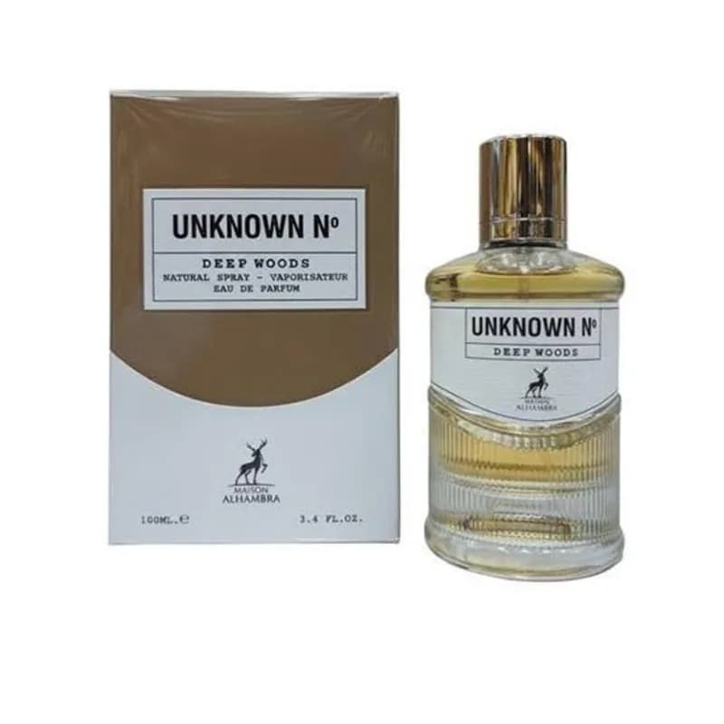 ادکلن مردانه یانسن / آننومن N (Unknown N) از برند الحمبرا 100 میل– رایحه خاص و مدرنUnknown N Eau de Parfum by Maison Alhambra – Modern Masculine Fragrance