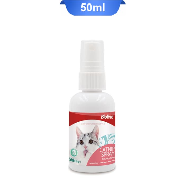 اسپری کت نیپ گربه بایولاین 50 میلی لیتر Catnip spray — تصویر ۲