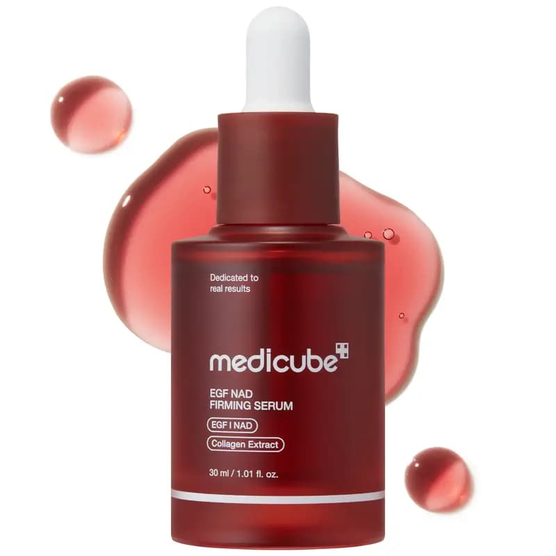 سرم سفتکننده پوست مدی کیوب مدل EGF NAD Firming Serum حجم 30 میلیلیتر