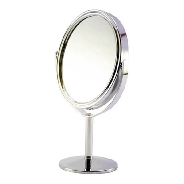 آینه پایه دار فلزی مدل دو طرفه (بزرگ) 7x