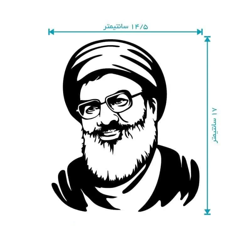 برچسب ماشین سید حسن نصرالله