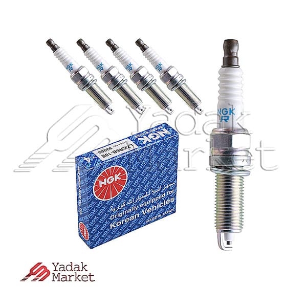 شمع موتور سوزنی یورو 4 NGK کد 97789 بسته 4 عددی مناسب برای چری آریزو 6