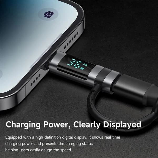 مبدل مک دودو OT-261 USB-C به Lightning | شارژ سریع 36 وات — تصویر ۴