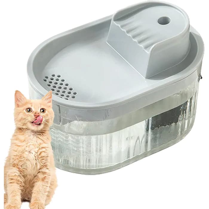 آبخوری اتوماتیک گربه و تصفیه آب ظرفیت 1/5 لیتر مدل آکات کد 106329 — تصویر ۲