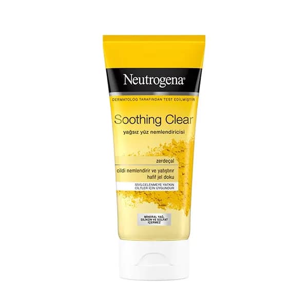 کرم آبرسان صورت زردچوبه نوتروژینا مدل Soothing Clear