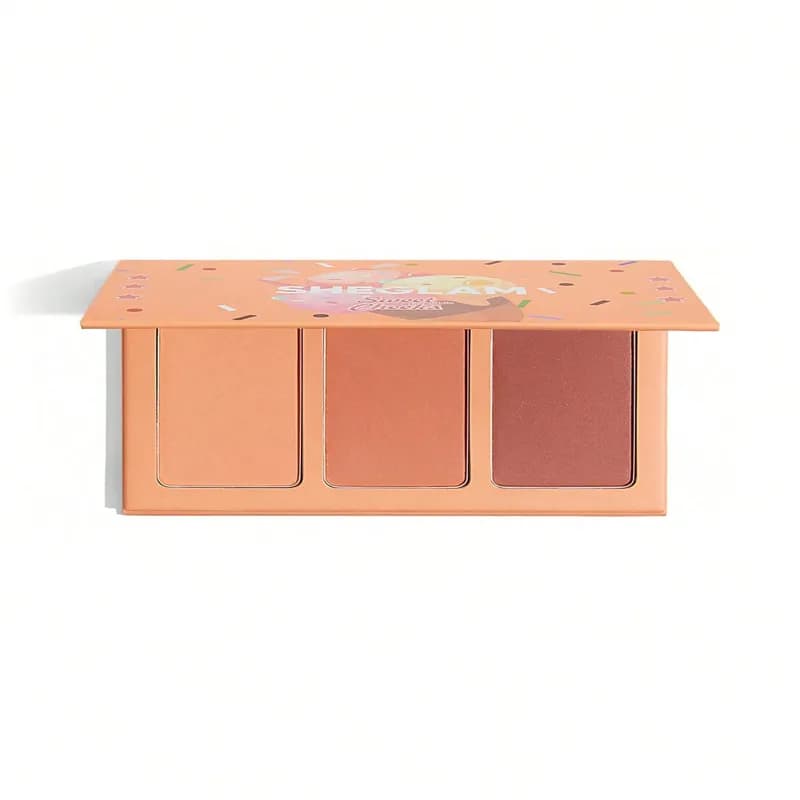 رژگونه سه‌تایی شیگلم – Sheglam Sweet Cheeks Blush Trio – Private Cabana