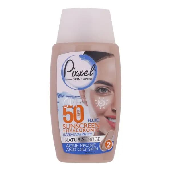 ضد آفتاب مخصوص پوست چرب +SPF50 پیکسل