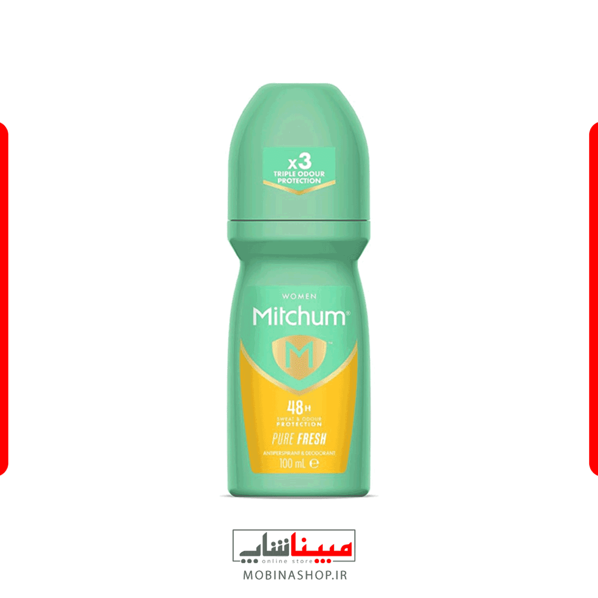مام رول ضد تعریق زنانه میچام مدل Pure Fresh |رایحه خنک و تازه