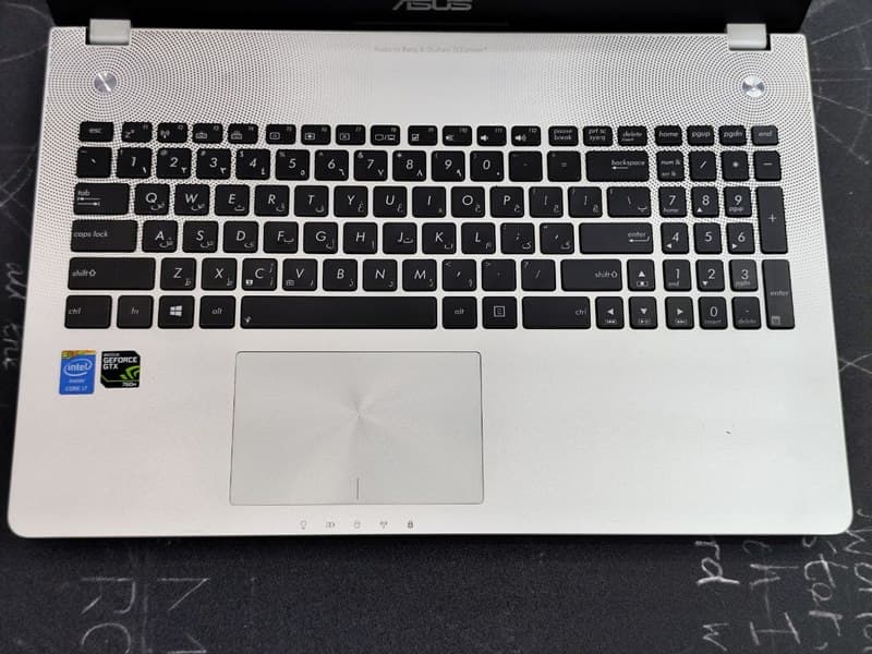 لپ تاپ 15.6 اینچی ایسوس مدل N56JRH I7-4700 HQ 16GB 512SSD — تصویر ۳