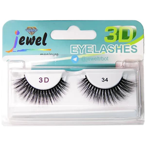 مژه مصنوعی جیول JEWEL 3D مدل34