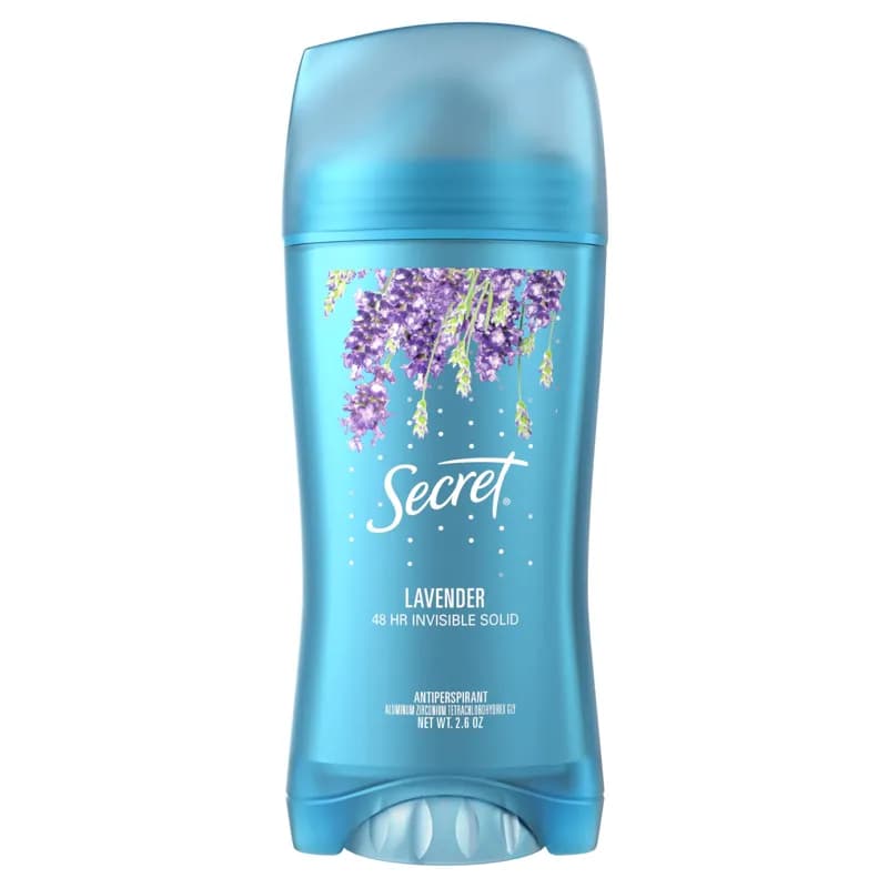 مام صابونی سکرت مدل لاوندر وزن ۷۳ گرمSecret Lavender Solid Deodorant 73g