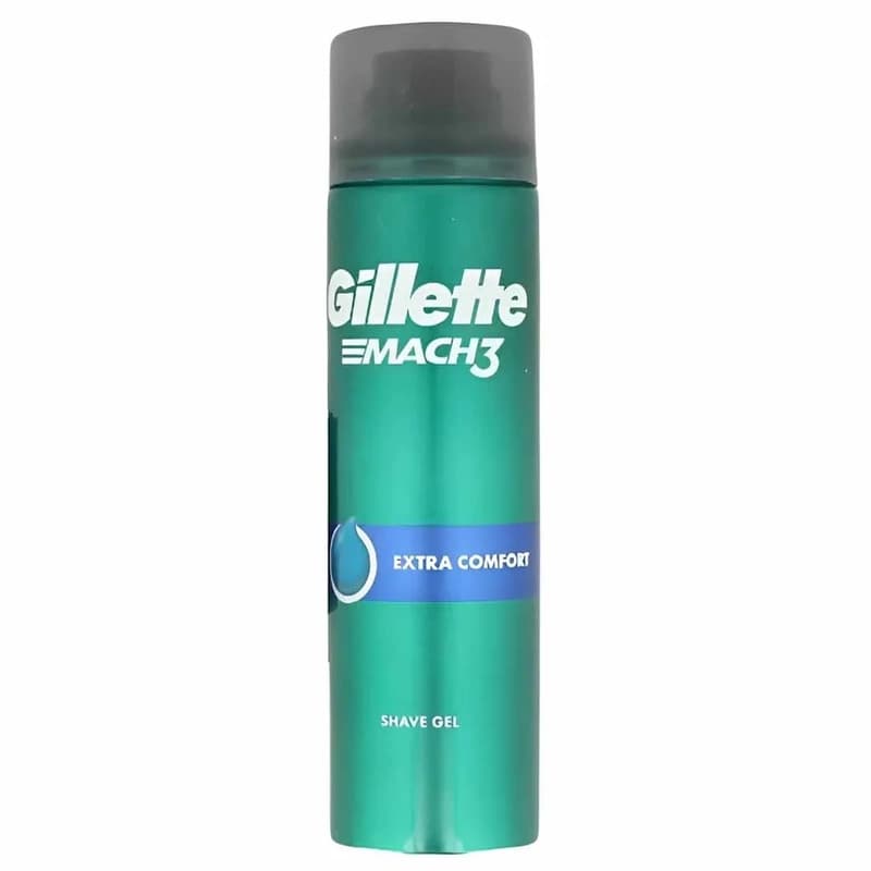 ژل اصلاح ژیلت مدل Extra Comfort حجم ۲۰۰ میلی‌لیتر Gillette Extra Comfort Shave Gel 200ml