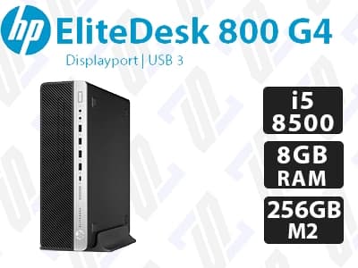 کیس استوک HP EliteDesk hp 800 g4 پردازنده Core i5 نسل 8