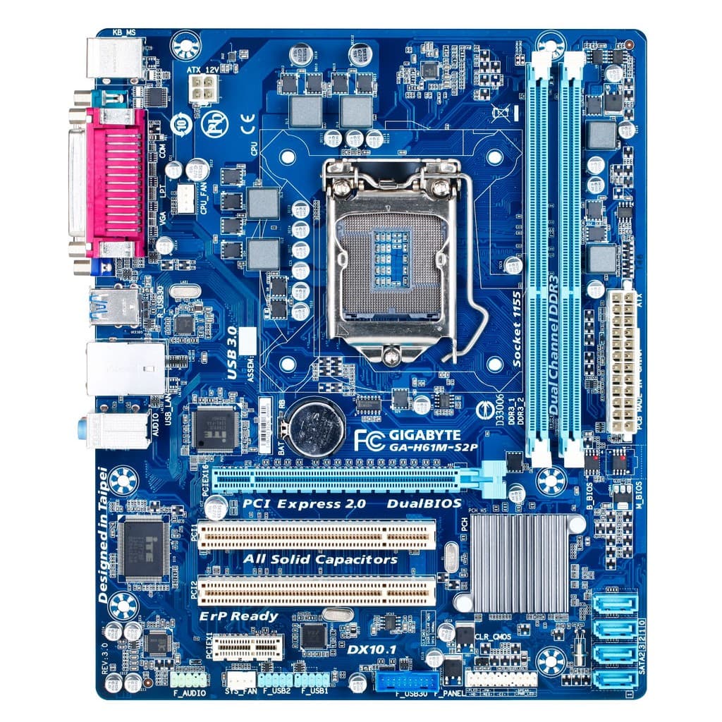 مادربرد GA-H61M-S2P گیگابایت – Gigabyte Motherboard