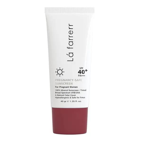 ضدآفتاب بارداری رنگی spf 40 لافارر