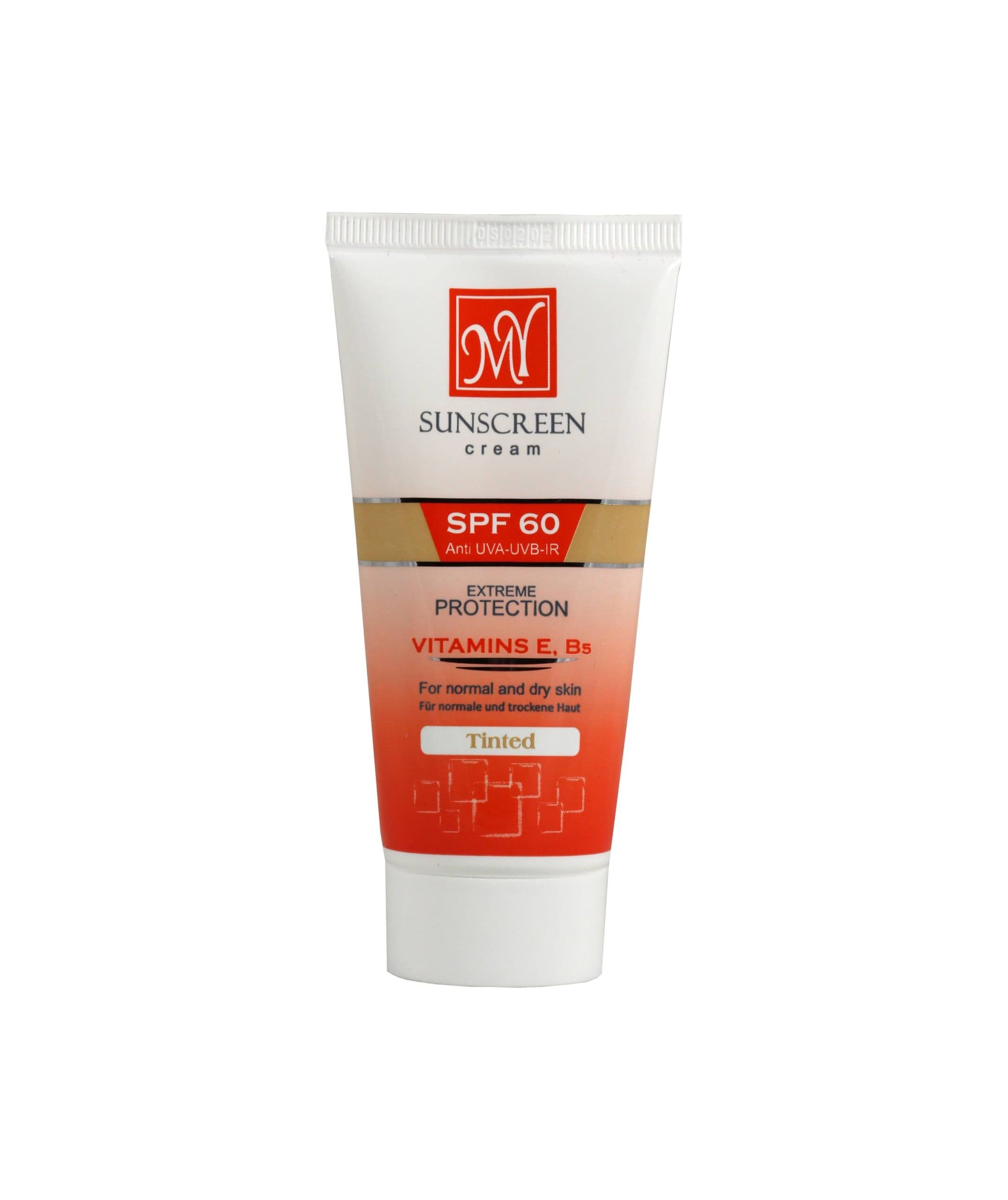 کرم ضد آفتاب رنگی spf60 مای حجم 50 میل
