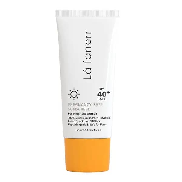 ضدآفتاب بارداری بی رنگ spf40 لافارر