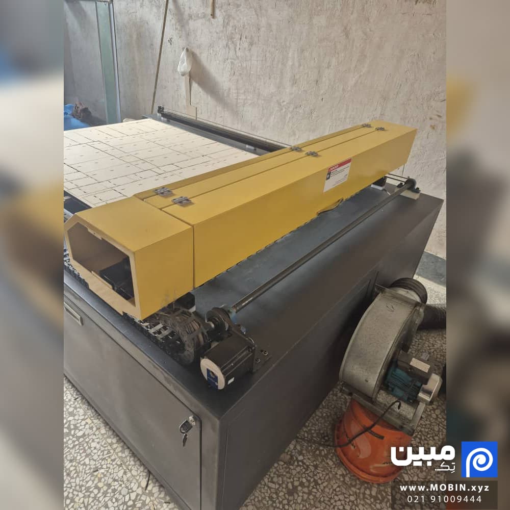 دستگاه برش لیزر غیر فلزات در مرودشت – دست دوم 180×130 مبین تک — تصویر ۳