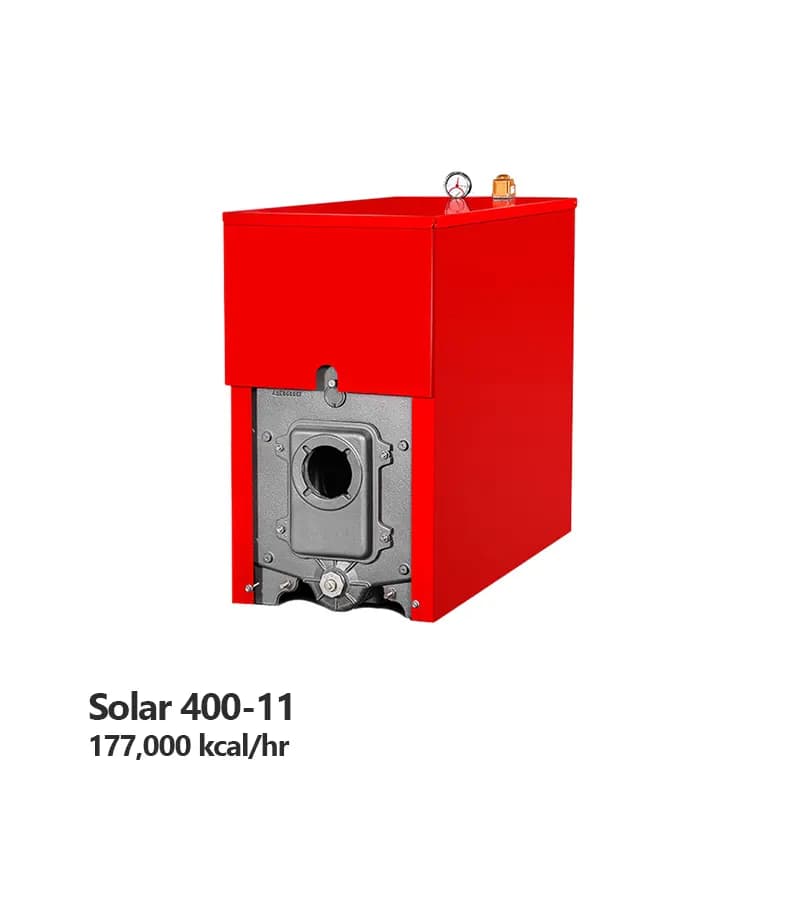 دیگ چدنی سولار 400 شوفاژکار 11 پره — تصویر ۴