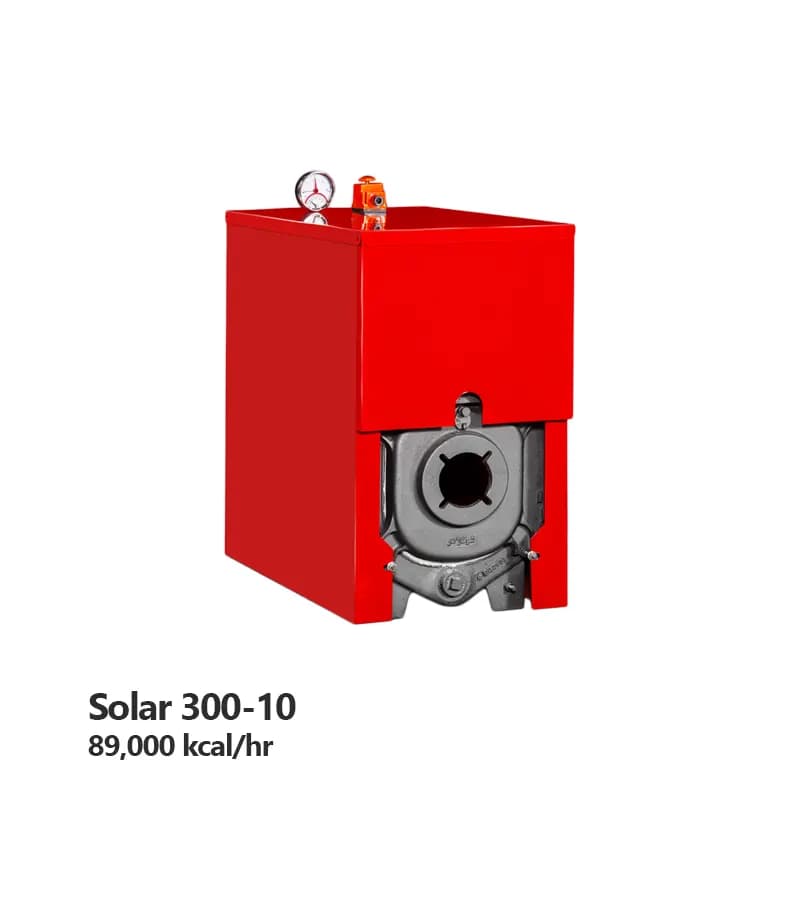 دیگ چدنی سولار 300 شوفاژکار 10 پره — تصویر ۵