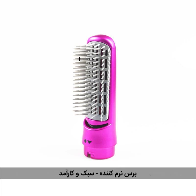 سشوار برس‌دار حالت‌دهنده مدل TP-5+1 با توان 5000 وات، موتور AC، تنظیم دما در سه حالت، دارای 5 سری برای فرکنندگی، صاف‌کنندگی و حجم‌دهندگی، مناسب استفاده خانگی — تصویر ۶