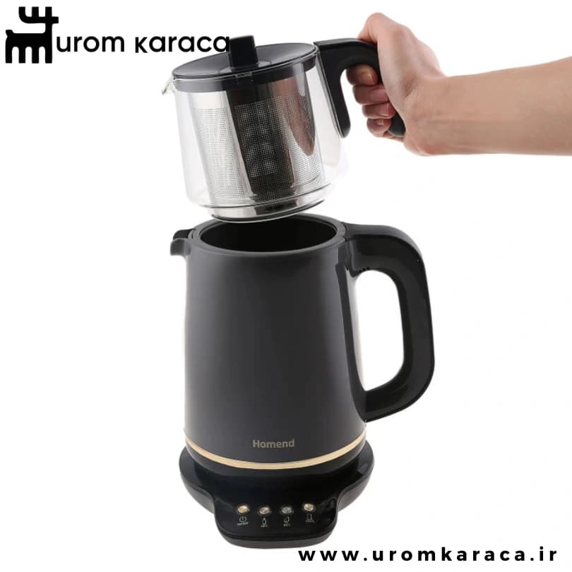 چایساز سخنگو هومند Royaltea 1762h خاکستری — تصویر ۴