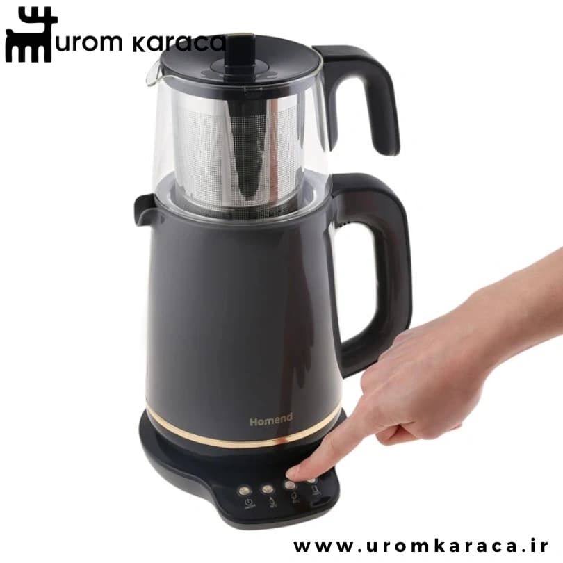 چایساز سخنگو هومند Royaltea 1762h خاکستری — تصویر ۳