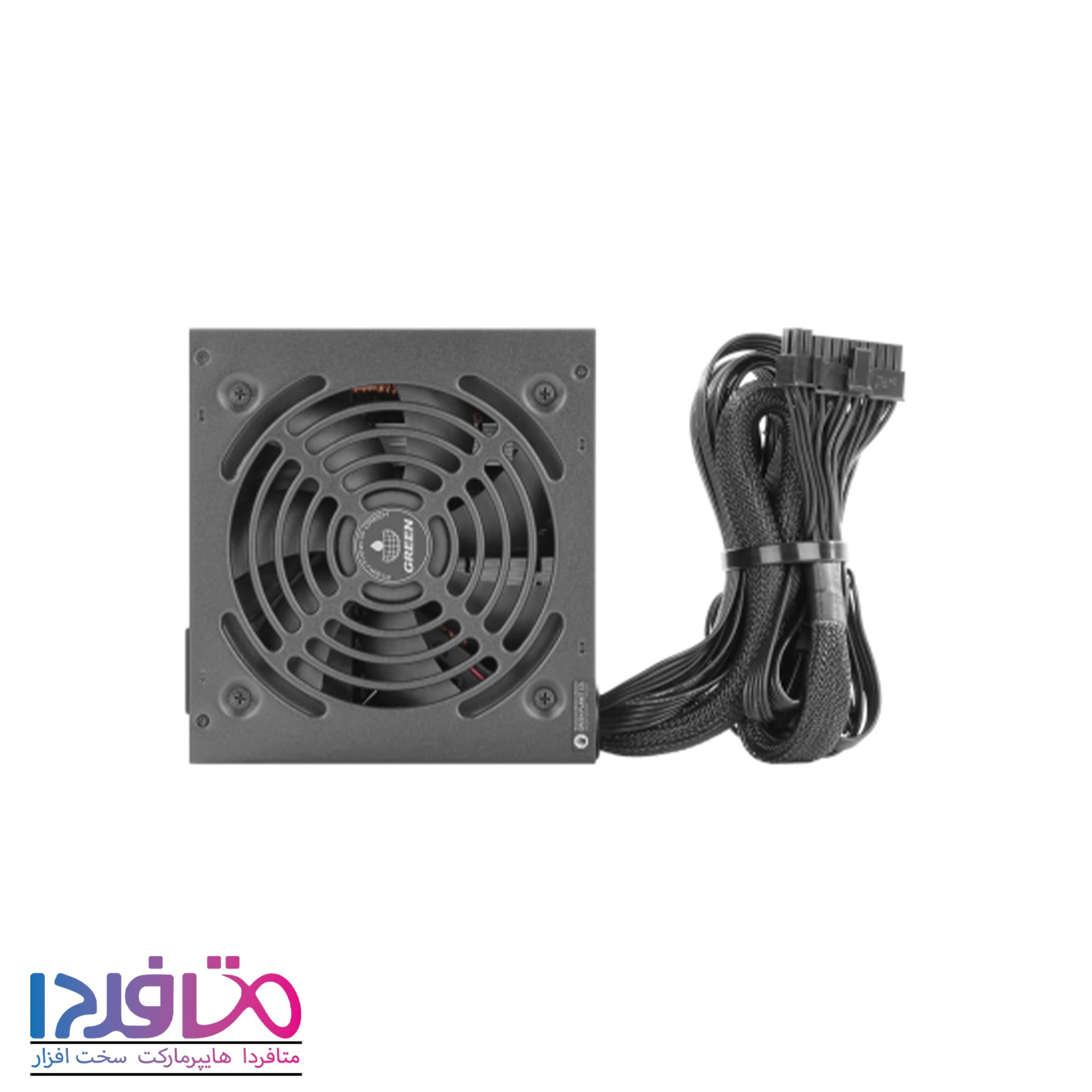 پاور 550 وات گرین مدل GP550A-ECO