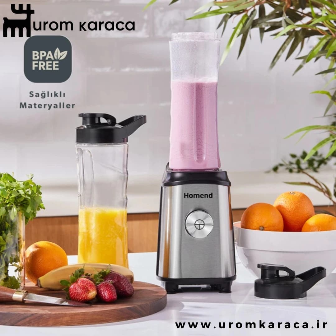 اسموتی ساز و مخلوط کن هومند Mixfresh 7010h — تصویر ۵