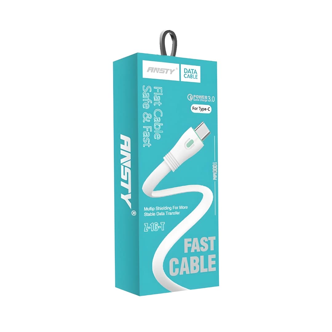 کابل شارژ ANSTY مدل Z-016-T – (گارانتی 6 ماهه)