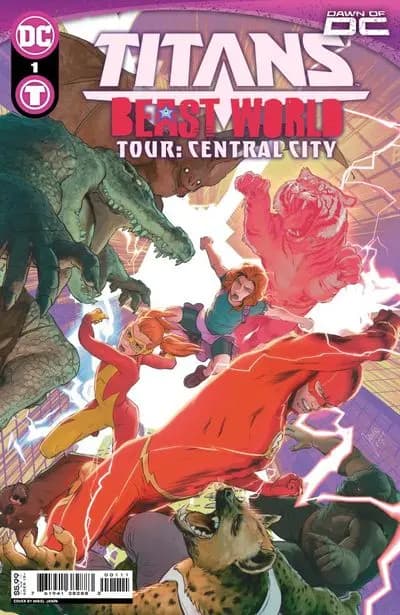 دانلود کمیک Titans – Beast World Tour – Central City #1 (2023)