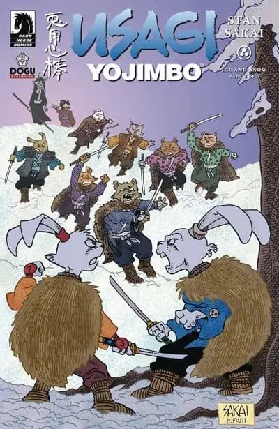 دانلود کمیک Usagi Yojimbo – Ice and Snow #3 (2023)
