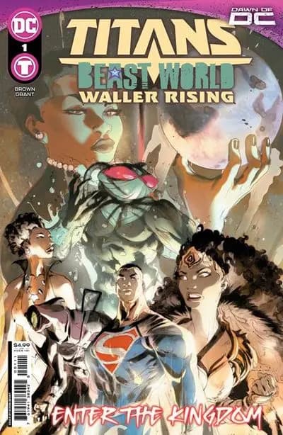 دانلود کمیک Titans – Beast World – Waller Rising #1 (2023) — تصویر ۲