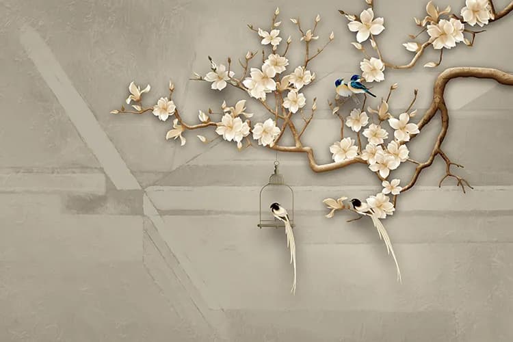 پوستر سه بعدی پرستوها