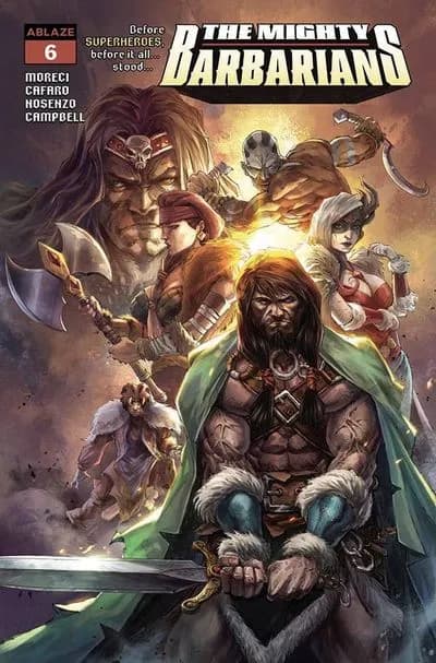 دانلود کمیک The Mighty Barbarians #6 (2023)