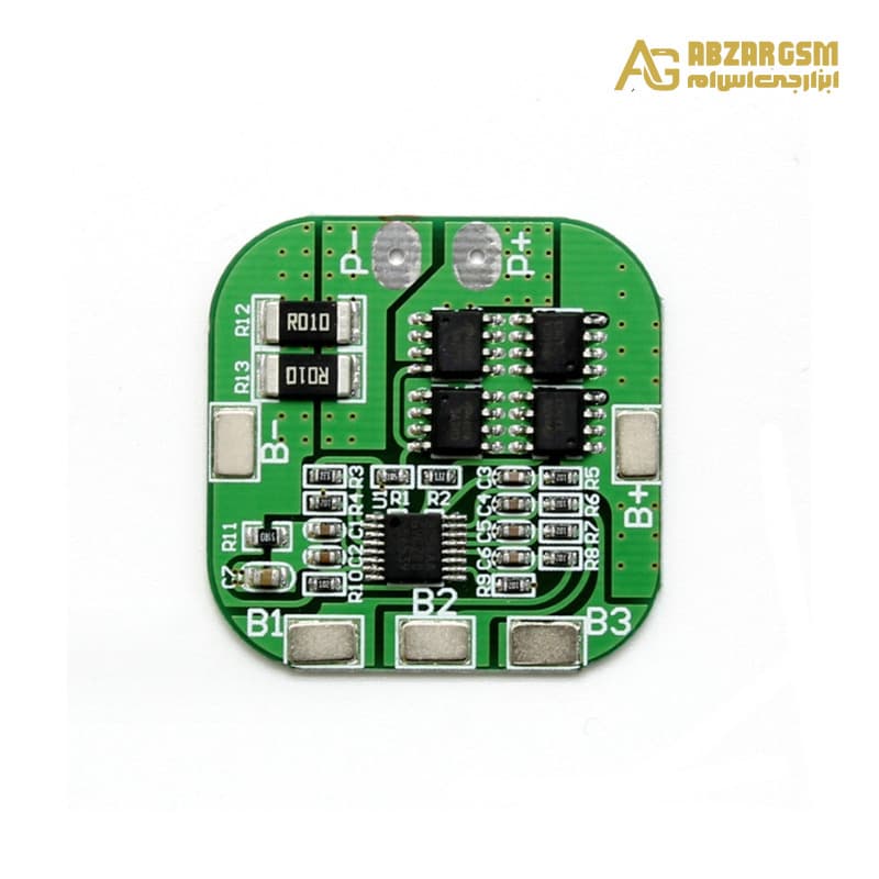 ماژول شارژ و دشارژ BMS باتری لیتیومی 4 سل 20 آمپر مدل HX-4S — تصویر ۱۰